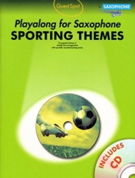 Guest Spot Sporting Themes Alto Saxophone Book/Cd