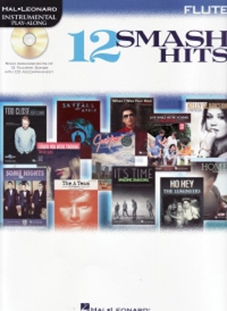12 Smash Hits Instrumental Play Along Flute + Cd