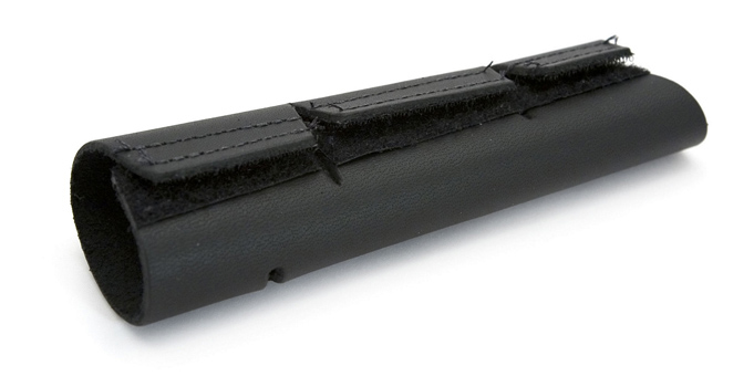 Conn Hand Guard - French Horn - Black Leather