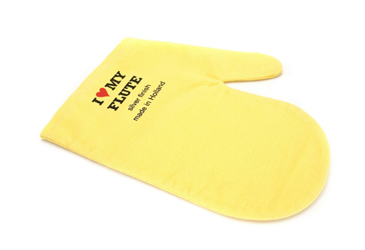 Flute Polishing Mitten for Silver Plate