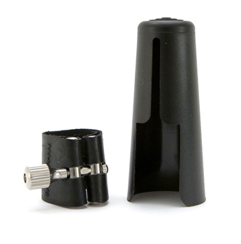 Rovner 1E Eb Clarinet Ligature and Cap - Dark