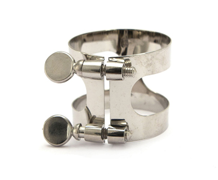 Lucien Nickel Plated Ligature Baritone sax