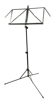 K&M 10100 - 3 Section Lightweight - Black Music Stand
