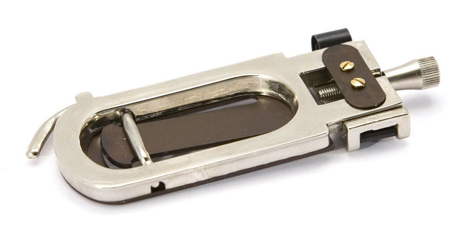 Cordier Soprano Sax Reed Cutter with Regulator