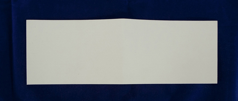 Synthetic Sheet Felt - 100x300x0.9mm White