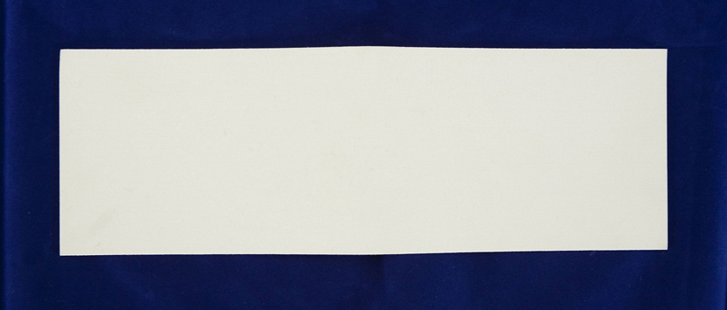 Synthetic Sheet Felt - 100x300x1.5mm White