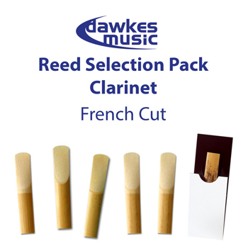 Clarinet Reed Selection Pack - French Cut
