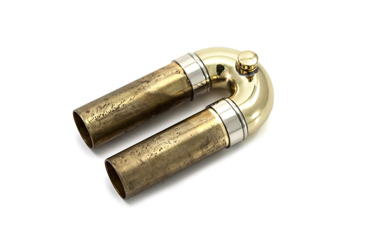 Tuning Slide 3rd Valve Assy End - Bach Stradivarius LR180ML Trumpet - Silver plated