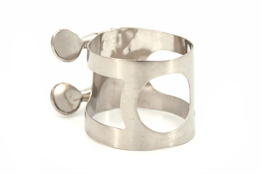 Windcraft Baritone Saxophone Ligature - Mid Size Nickel