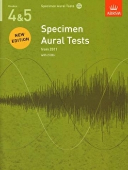 Specimen Aural Tests Revised 4-5 + Cds Abrsm