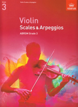 Violin Scales & Arpeggios 2012 Grade 3 Abrsm