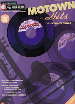 Jazz Play Along 85 Motown Hits Book & Cd