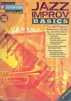 Jazz Play Along 150 Jazz Improv Basics Book & Cd