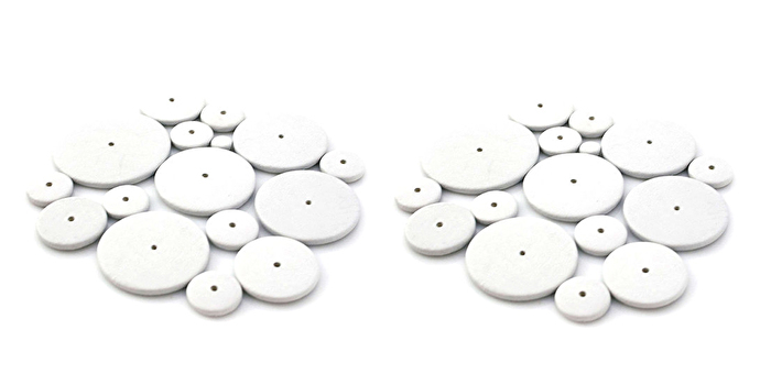 MusicMedic RooPad Assortment Original - 250 Pieces - No Resonator