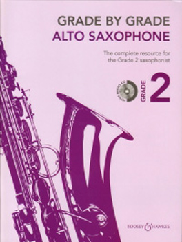 Grade By Grade Alto Saxophone Grade 2 Way + Cd