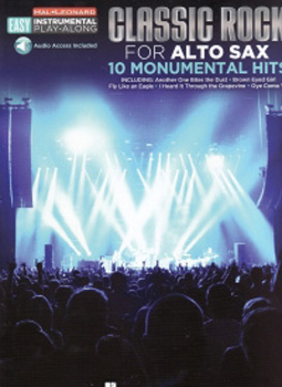 Classic Rock Easy Instrumental Alto Sax