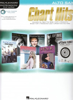 Chart Hits Instrumental Playalong Alto Sax + down