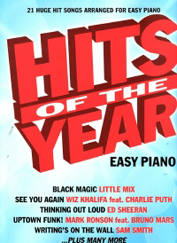 Hits Of The Year 2015 Easy Piano*