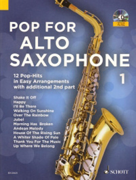 Pop For Alto Saxophone 1 + Cd