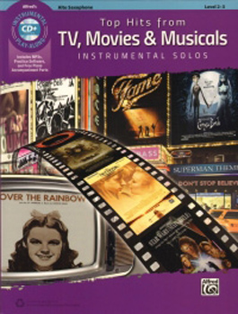 Top Hits From Tv Movies & Musicals Alto Sax + Cd