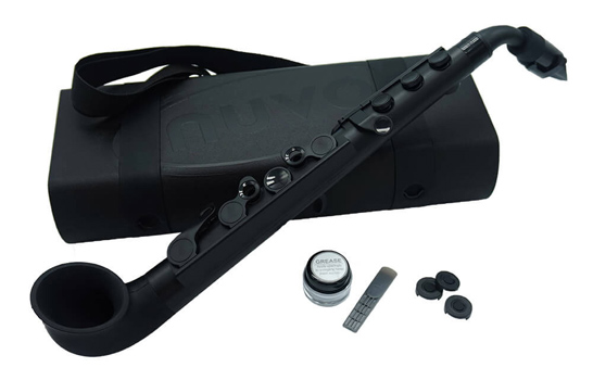 Nuvo jSax in Black with Black Trim