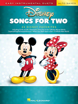 Disney Songs For Two Alto Saxes