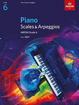 Piano Scales & Arpeggios 2021 Grade 6 Abrsm