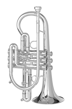 Getzen Custom 3810CS Silver Plated - Cornet in C