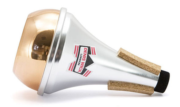 Denis Wick Trumpet or Cornet Mute Straight - Copper Bottom