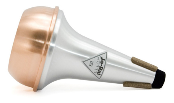 Jo-Ral Tenor Trombone Mute 1C - Straight - Copper Bottom