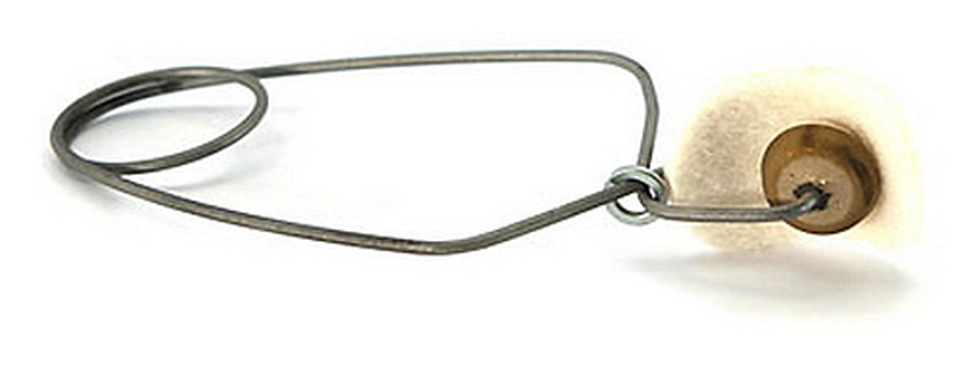 Flute Pad Seating Spring Clip