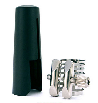 Rovner Alto/Tenor Sax Platinum Ligature & Cap - P2M