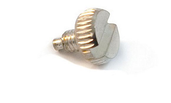 Jupiter Adjustable Thumb Tightening Screw - Old style in Nickel Plate