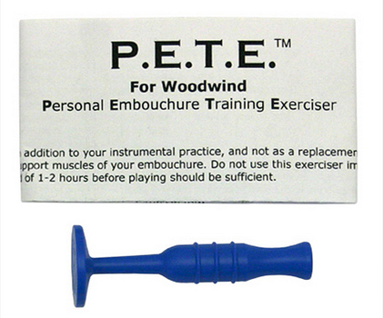 Warburton P.E.T.E Woodwind Player Embouchure Trainer - Blue Plastic