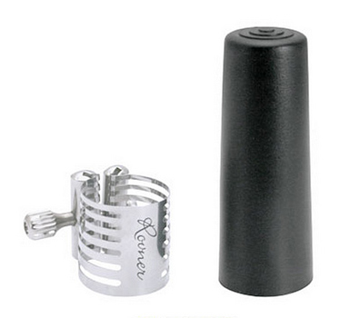 Rovner Platinum P-3ML Metal Tenor Sax Ligature and Cap