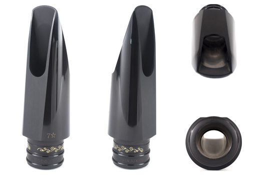 Wood Stone Traditional Jazz Ebonite Tenor Saxophone Mouthpiece