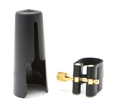 Rovner 1RXS Soprano Ligature and Cap - Dark