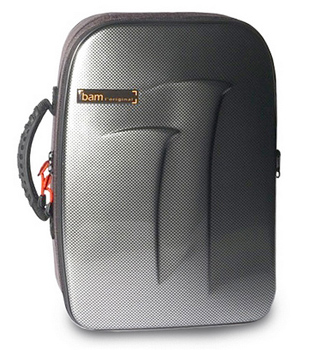 BAM New Trekking Bb and A Double Clarinet Case TREK3028SSC - Silver Carbon