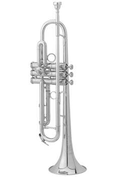 907DLXS - Getzen Eterna Deluxe Silver Plated - Bb Trumpet