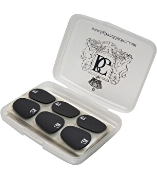 BG Mouthpiece Patch - Black Large Soft 0.8mm thick - Box of 48 Patches