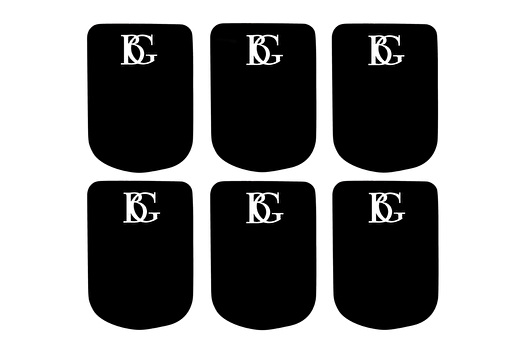 BG A10S Mouthpiece Patch - Black Small Soft 0.8mm thick