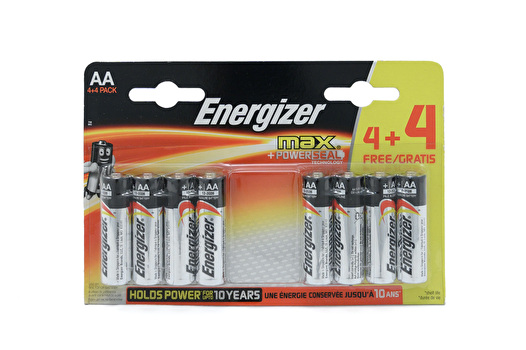 Energizer AA Batteries - Pack of 8