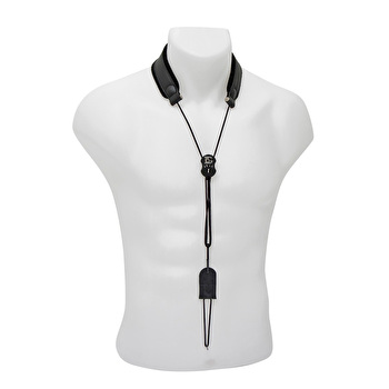 BG C50 Bass Clarinet Strap - Leather Neck Pad