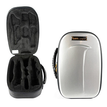 BAM New Trekking Bb Clarinet Case - Brushed Aluminium