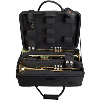 Protec Triple Trumpet Case - IPAC IP301T