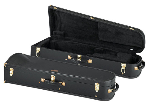 Getzen Custom Trombone Case in Wood - Straight Tenor Size