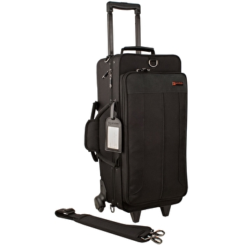 Protec IP301DWL - iPAC - Double Trumpet Case - wheels
