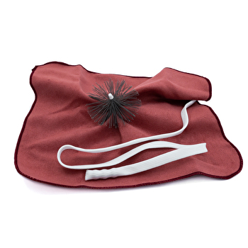 Alto Sax Pull Through - Micro Cloth with Brush