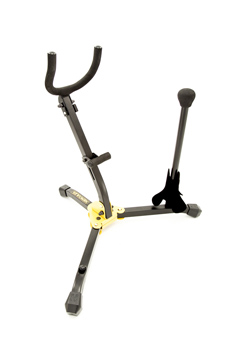 Hercules DS533B Alto or Tenor Saxophone Stand with Straight Soprano Peg
