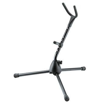 K&M Curved Soprano Sax Stand - 14315 - Black